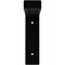 Ekena Millwork Steel Truss Shelf Bracket, Powder Coated Black 2"W x 12"D x 7 3/4"H BKTM02X12X07TSPBL - alternate 5